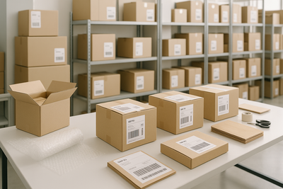 PACKAGING AND SENT ORDER